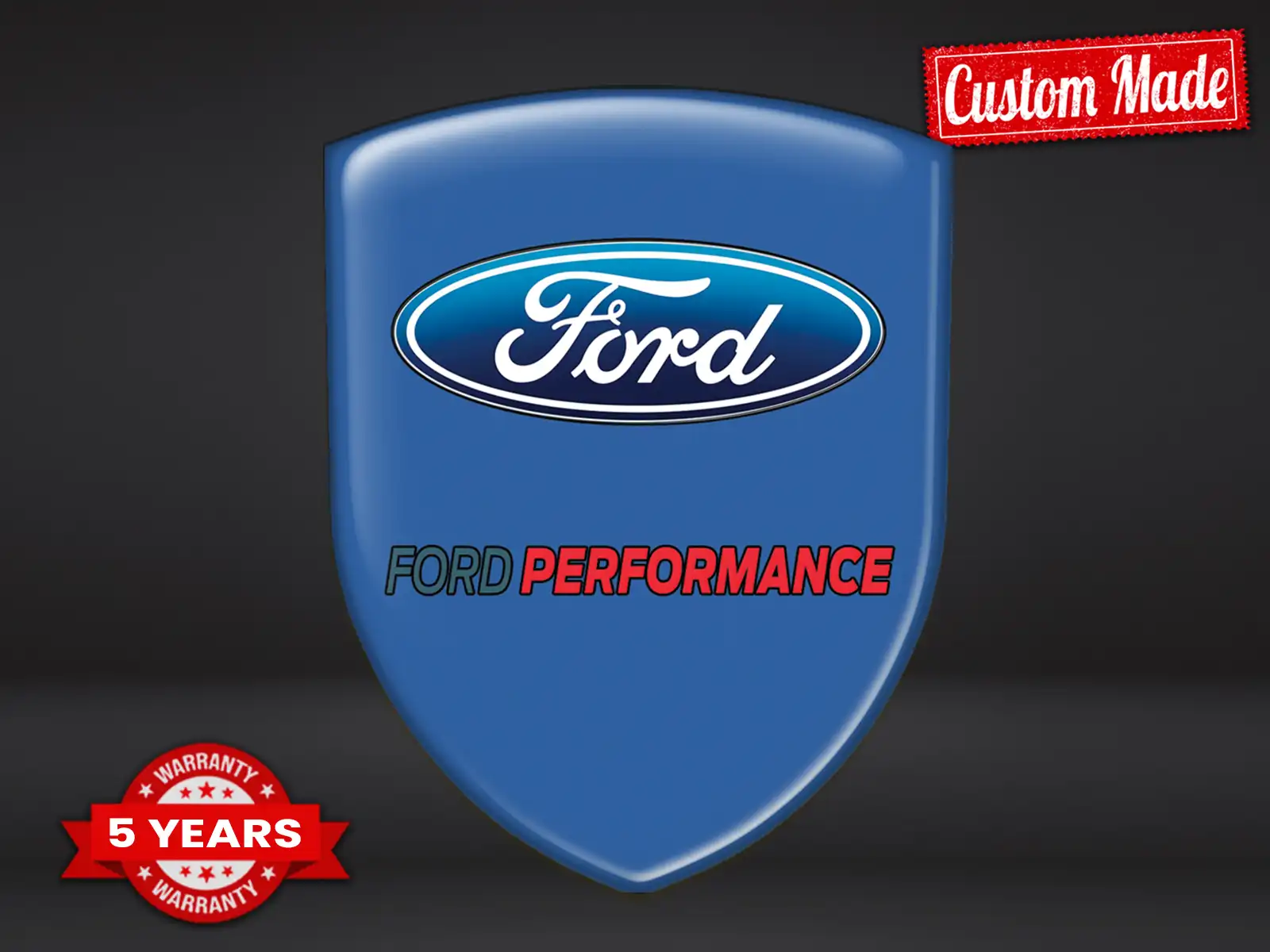 Ford Vinyle Auto Sur Mesure Sport Course Design